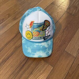 Catch Me At Top Golf Youth One Size Adjustable Mesh Snapback Hat Cap Trucker